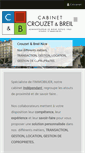 Mobile Screenshot of crouzet-breil.com